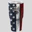 HOLD FAST Flag 30 oz Stainless Steel Tumbler