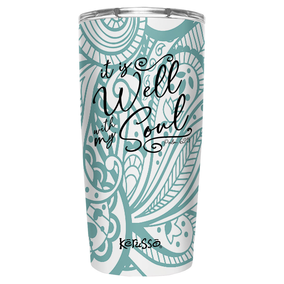Kerusso It Is Well 20 oz Stainless Steel Tumbler