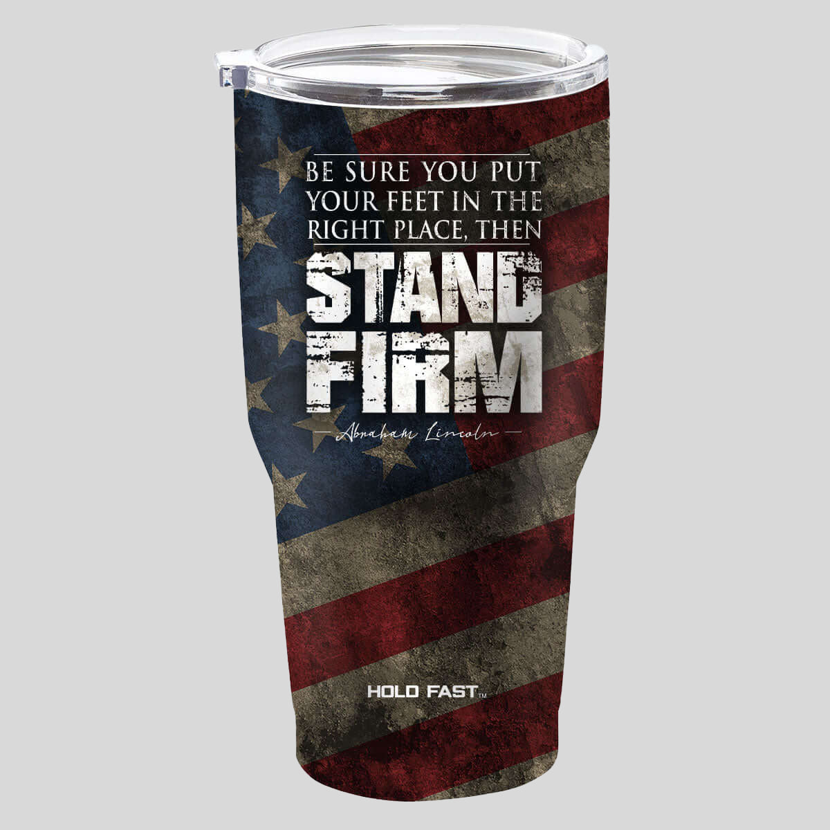 Kerusso Lincoln Flag 30 oz Stainless Steel Tumbler Main image