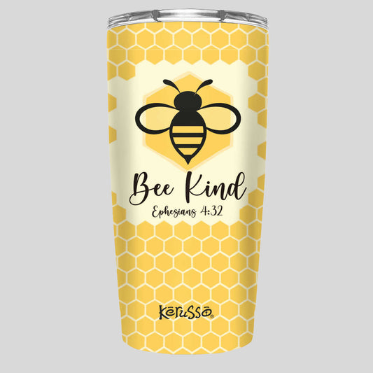 Kerusso Bee Kind 20 oz Stainless Steel Tumbler