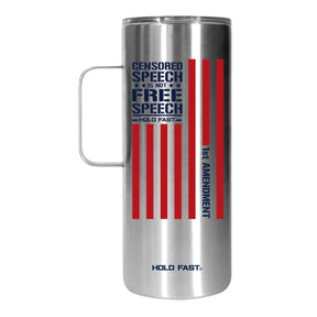 Kerusso Censored Speech 22 oz Stainless Steel Mug