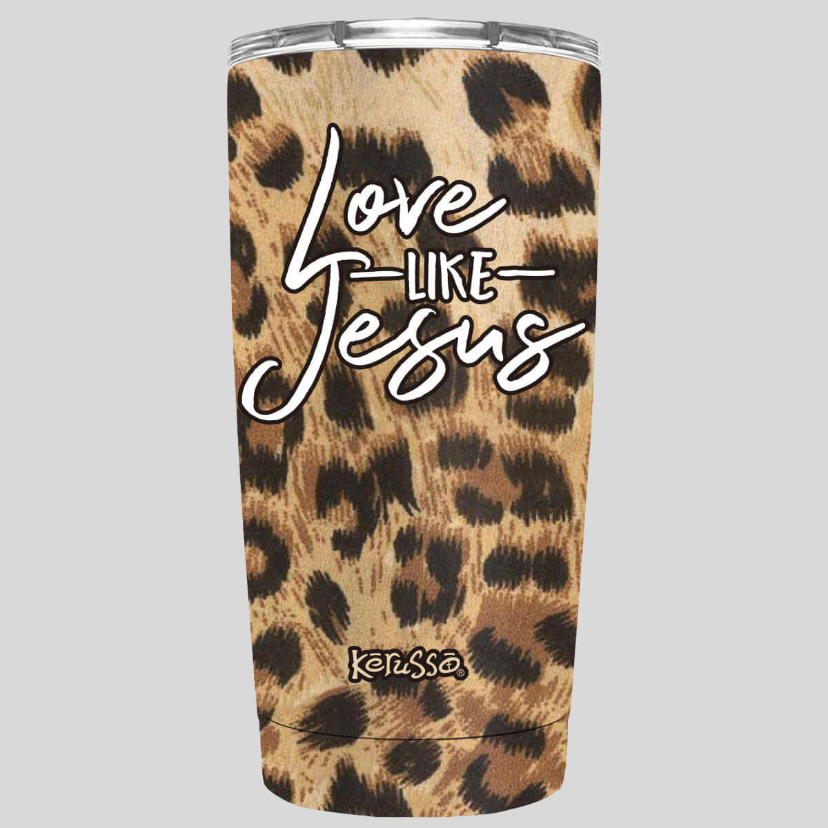 Kerusso 20 oz Stainless Steel Tumbler Love Like Jesus Main image