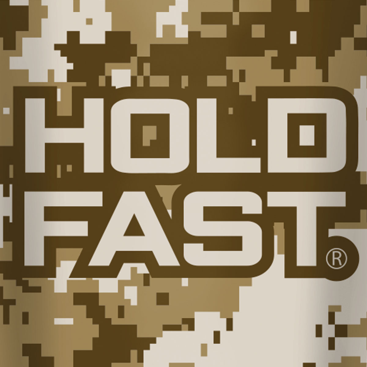 HOLD FAST 20 oz Stainless Steel Tumbler Digital Desert Camo Secondary image