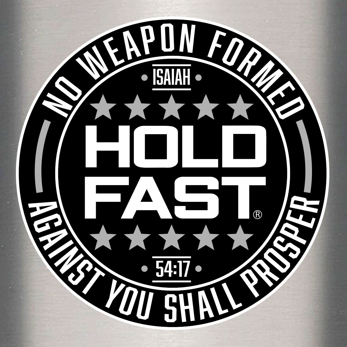 HOLD FAST 20 oz Stainless Steel Tumbler No Weapon Secondary image