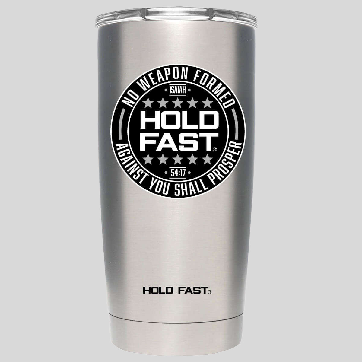 HOLD FAST 20 oz Stainless Steel Tumbler No Weapon Main image
