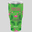 Kerusso 30 oz Stainless Steel Tumbler Flamingo