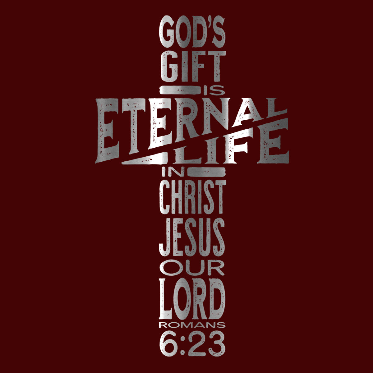 Kerusso 22 oz Stainless Steel Mug With Handle Eternal Life Cross Secondary image