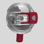 Kerusso 40 oz Stainless Steel Mug With Straw Work Hard Pray Hard