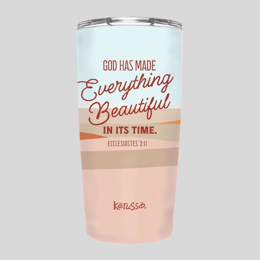 Kerusso 20 oz Stainless Steel Tumbler Everything Beautiful
