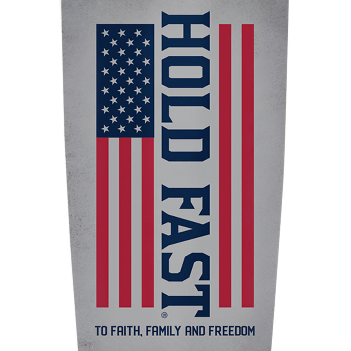 HOLD FAST 20 oz Stainless Steel Tumbler Flag Secondary image