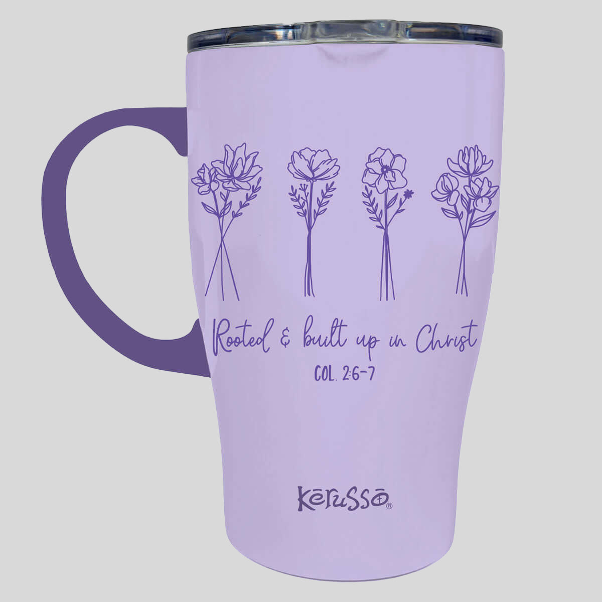 Kerusso 15 oz Stainless Steel Mug With Handle Rooted Main image