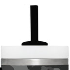 HOLD FAST 30 oz Stainless Steel Mug With Straw HF Black & Grey Camo