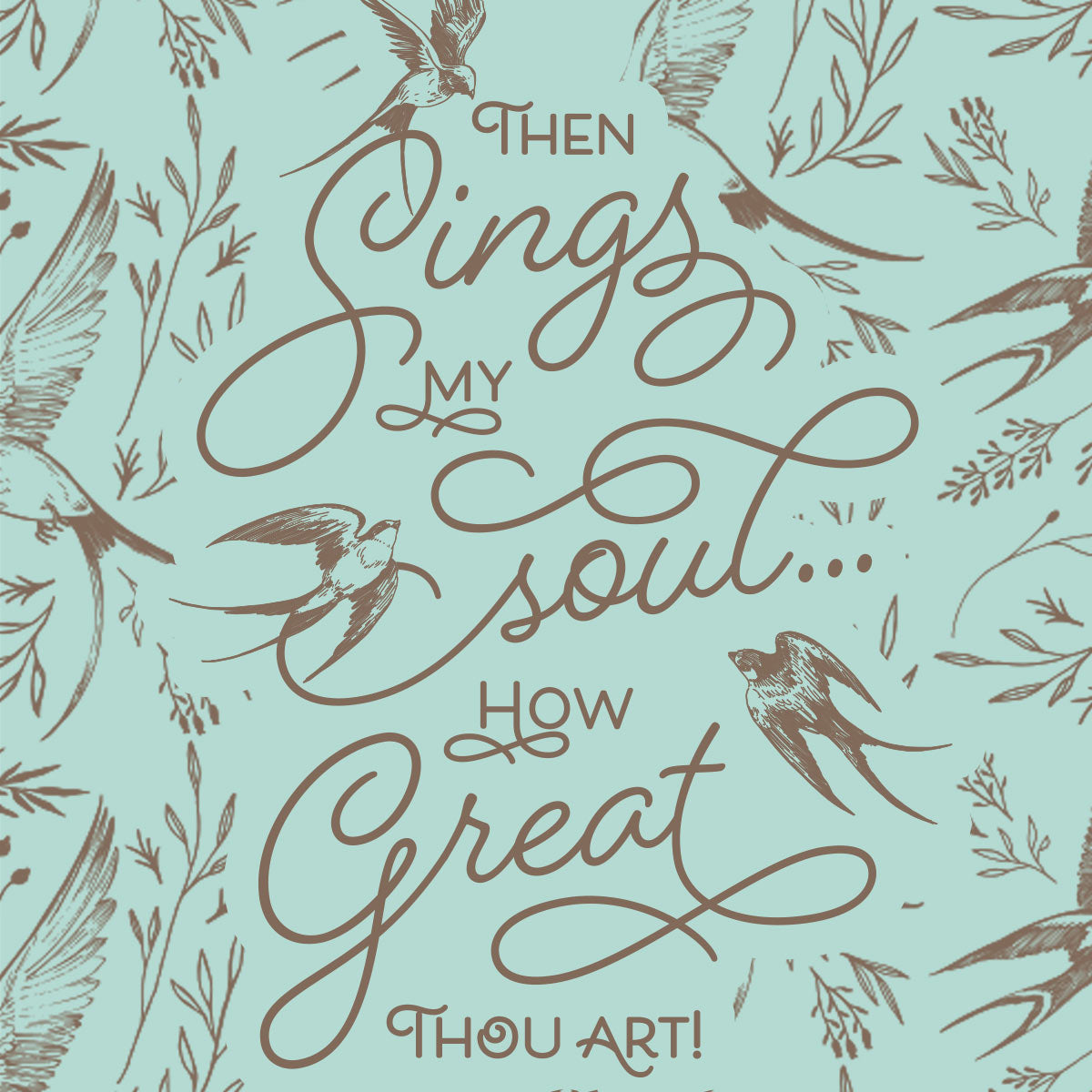 Kerusso 30 oz Stainless Steel Mug With Straw Sings My Soul Secondary image