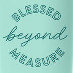 Kerusso 24 oz Stainless Steel Bottle Blessed Beyond Measure