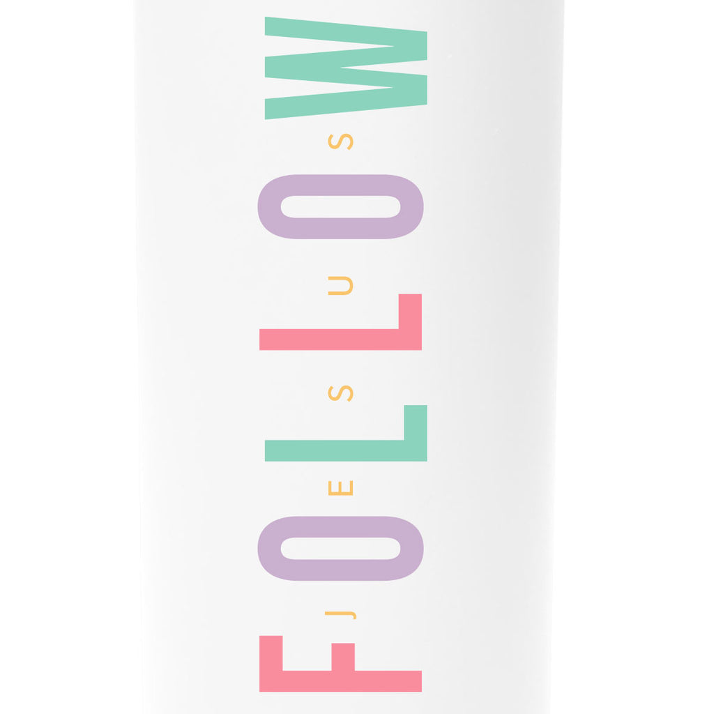 Kerusso 24 oz Stainless Steel Bottle Follow