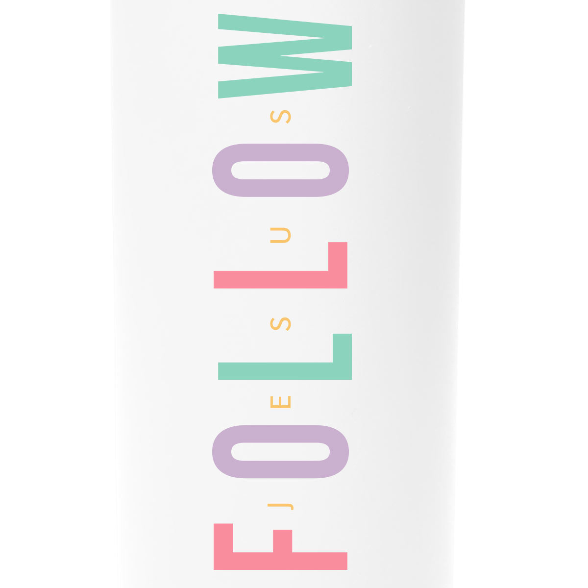 Kerusso 24 oz Stainless Steel Bottle Follow