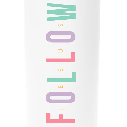 Kerusso 24 oz Stainless Steel Bottle Follow