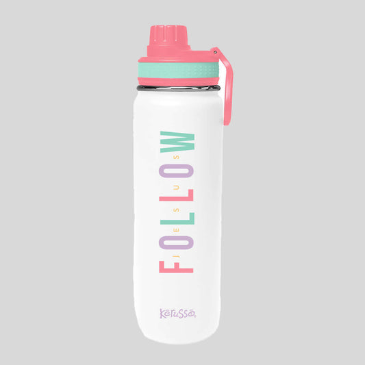 Kerusso 24 oz Stainless Steel Bottle Follow