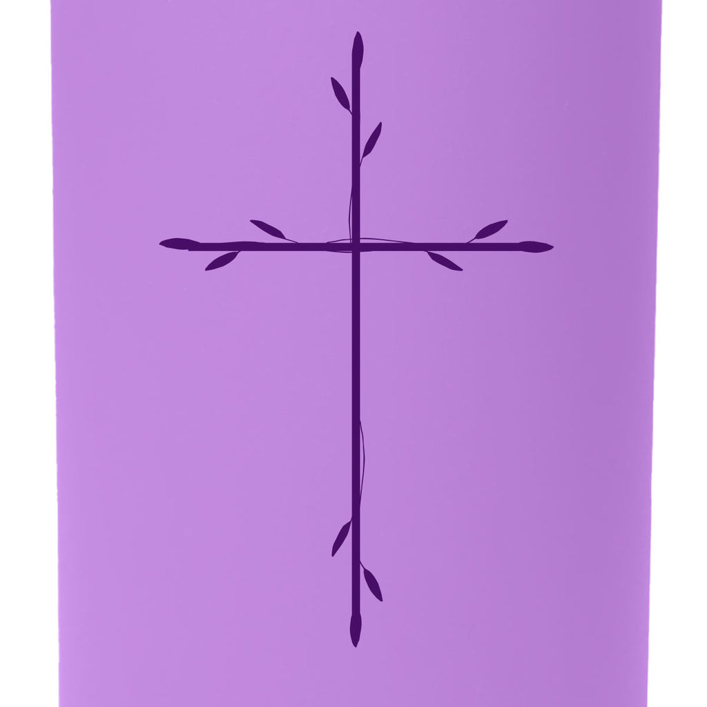 Kerusso 24 oz Stainless Steel Bottle Vine Cross