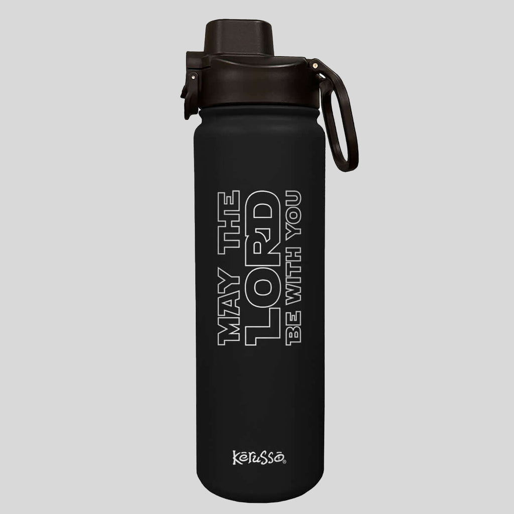 Kerusso 24 oz Stainless Steel Bottle May The Lord