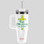 Kerusso 30 oz Stainless Steel Mug With Straw The Master