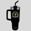 Kerusso 40 oz Stainless Steel Mug With Straw Freedom Is Found