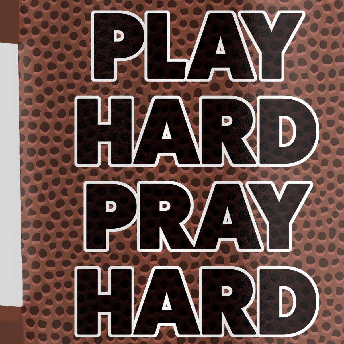 Kerusso 30 oz Stainless Steel Mug With Straw Pray Hard