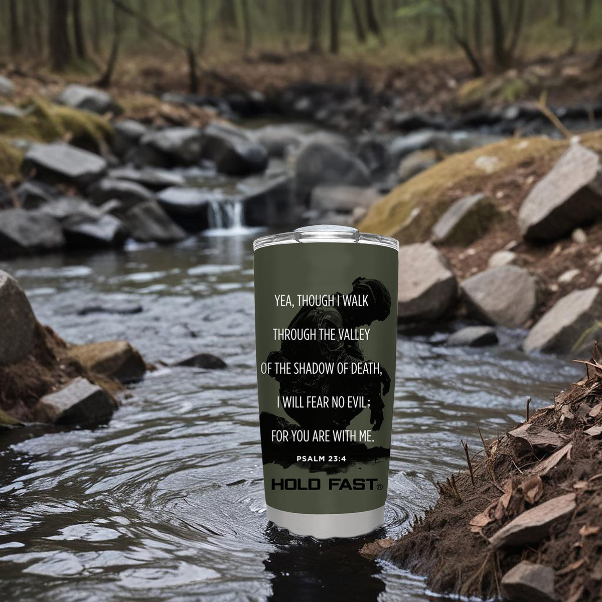 HOLD FAST 20 oz Stainless Steel Tumbler The Valley