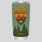 Kerusso 20 oz Stainless Steel Tumbler God Guides