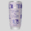 Kerusso 20 oz Stainless Steel Tumbler Walk By Faith