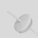 Kerusso 40 oz Stainless Steel Mug With Straw Rise And Shine