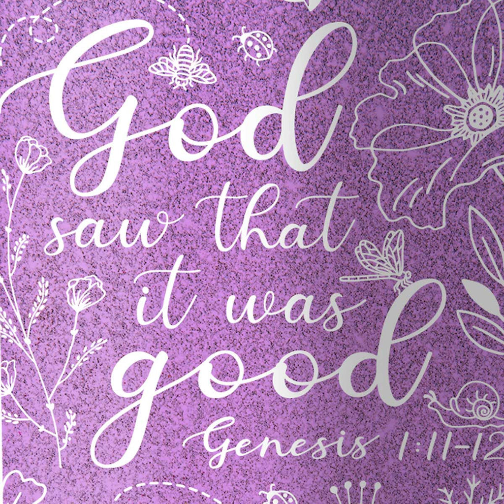 Kerusso 24 oz Flip Top Bottle It Was Good Glitter