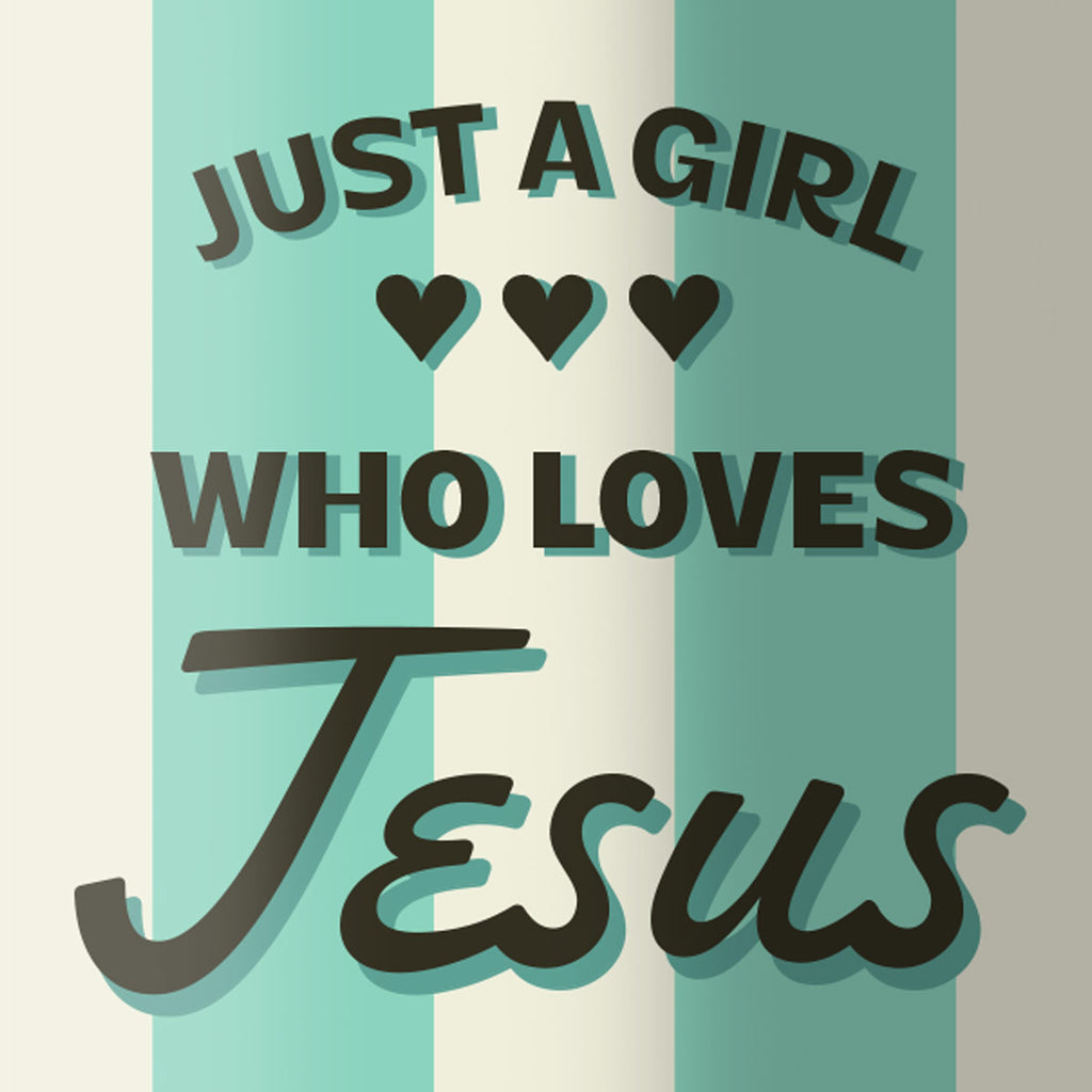 Kerusso 24 oz Flip Top Bottle Just A Girl