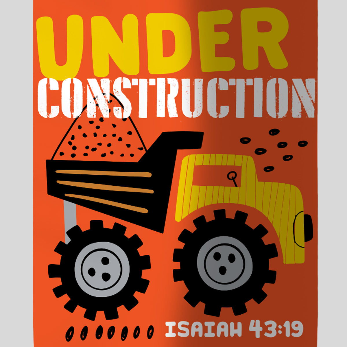 Kerusso 16 oz Stainless Steel Sport Bottle Under Construction Secondary image