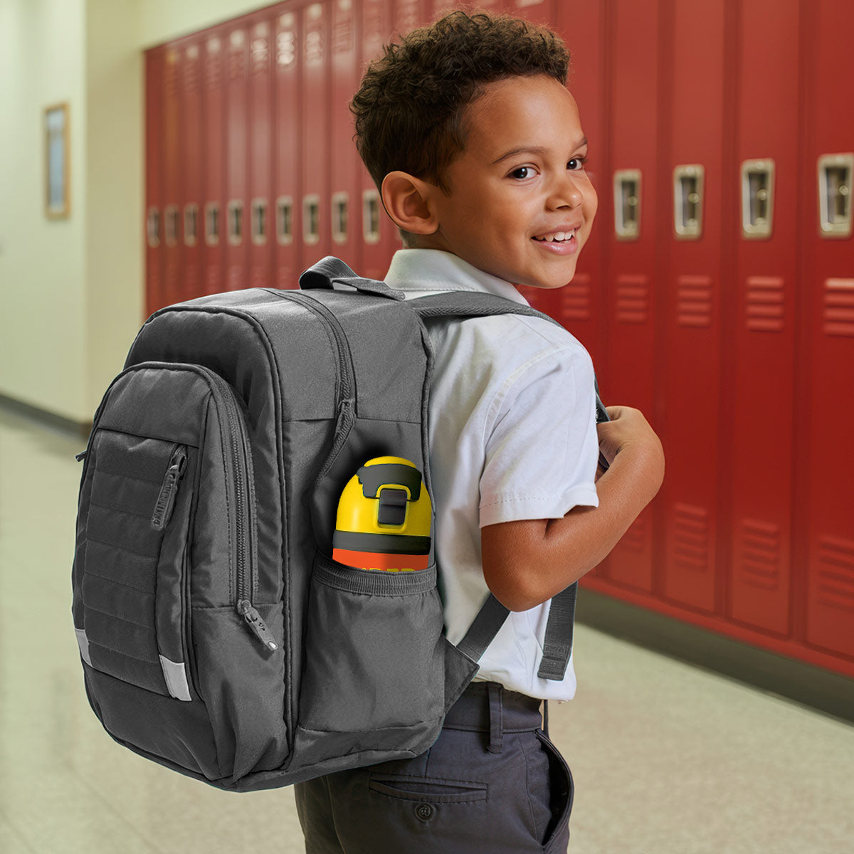 Kerusso 16 oz Stainless Steel Sport Bottle Under Construction