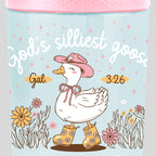 Kerusso 15 oz Silicone Straw Cup Goose & Lamb (2 Pack)