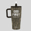 Kerusso 30 oz Stainless Steel Mug With Handle God First