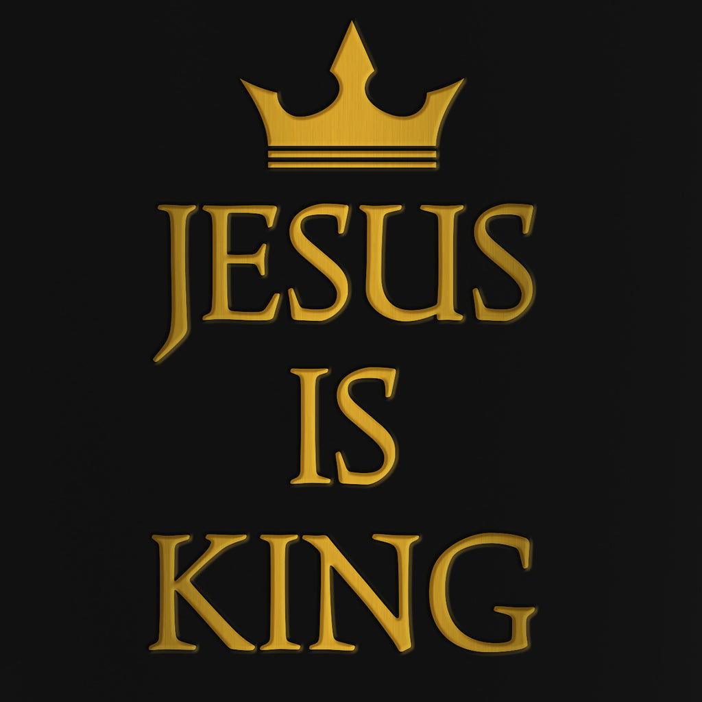 Kerusso 30 oz Stainless Steel Mug With Handle Jesus Is King