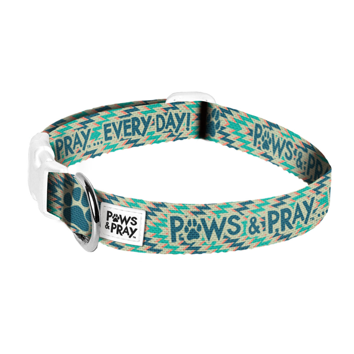 Paws & Pray Paws Pet Collar Main image