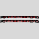 Paws & Pray Be Strong And Courageous Pet Collar