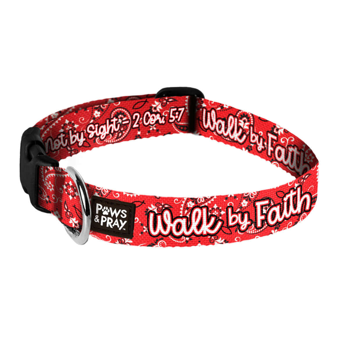 Paws & Pray Pet Collar Walk By Faith