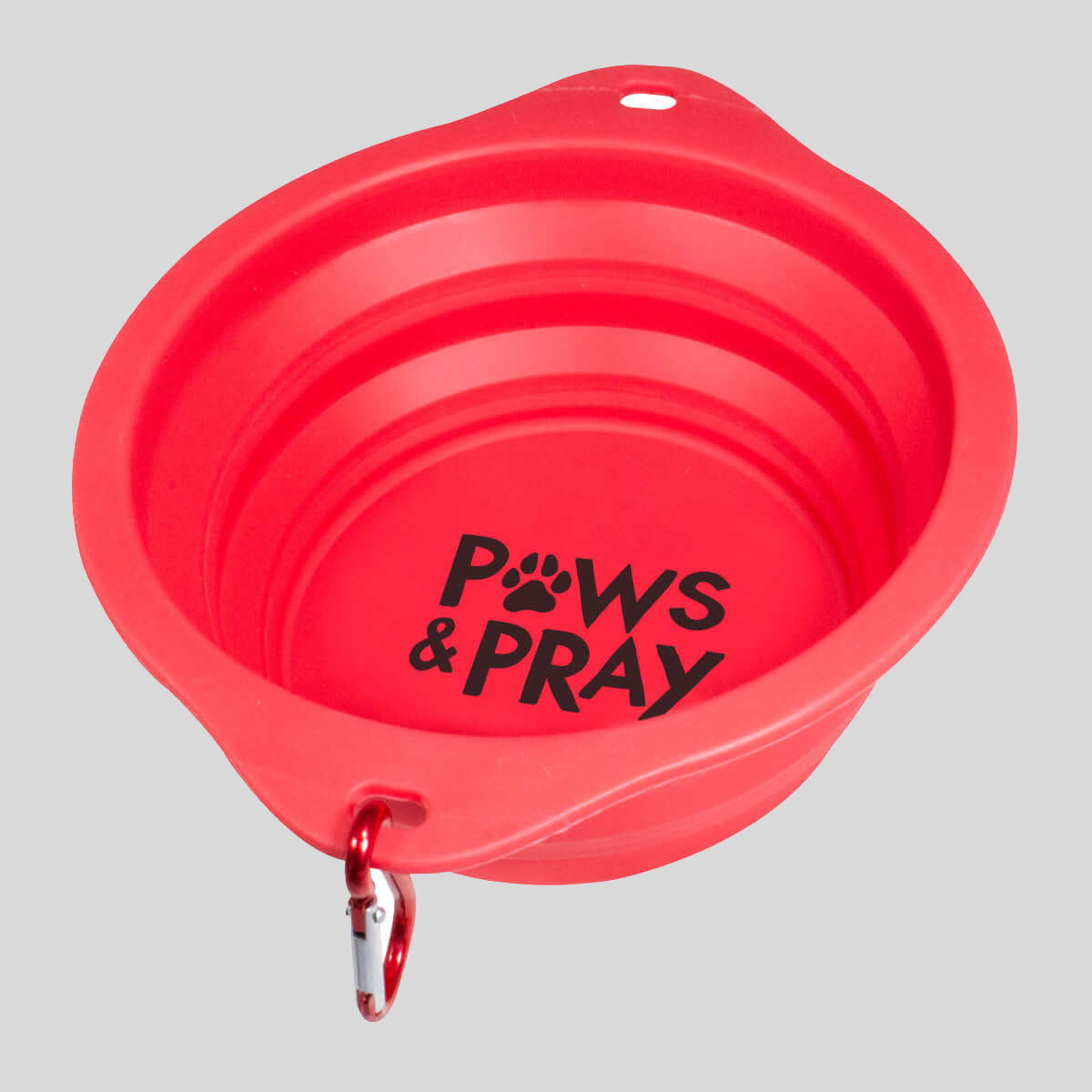 Paws & Pray Pet Collapsible Bowl Main image