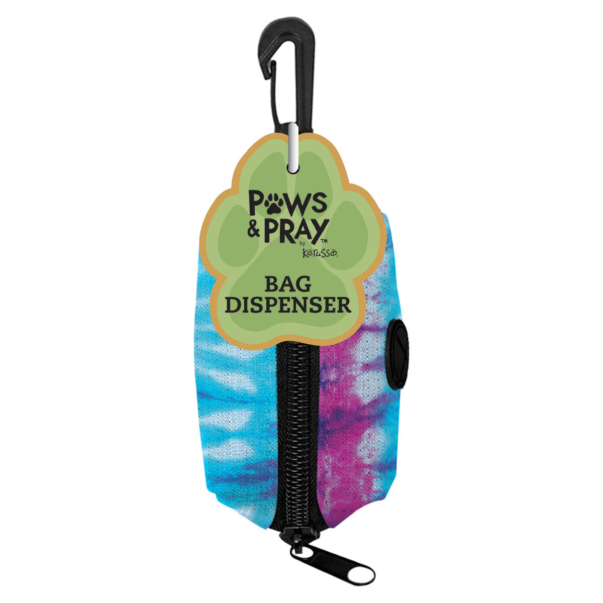 Paws & Pray Peace Love Jesus Pet Waste Bag Dispenser Secondary image