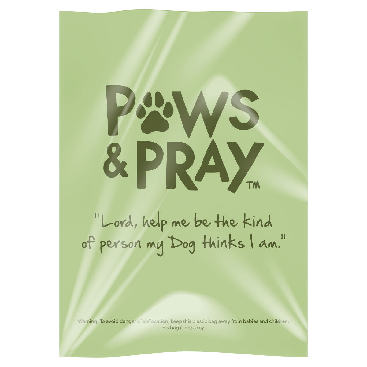 Paws & Pray Pet Waste Bag 8 Pack Refill Secondary image