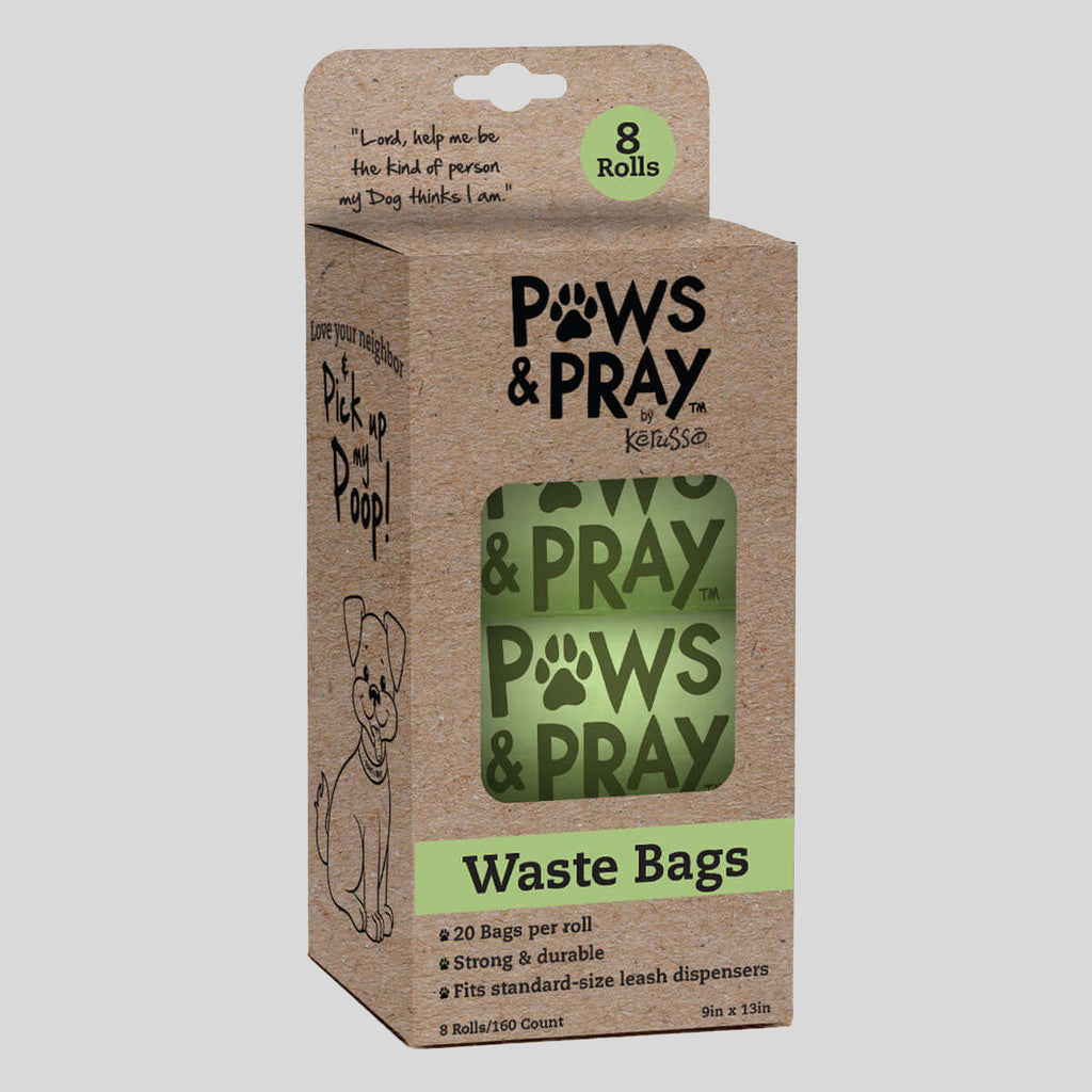 Paws & Pray Pet Waste Bag 8 Pack Refill