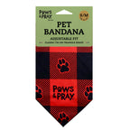 Paws & Pray Be Strong And Courageous Pet Bandana