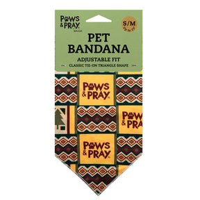 Paws & Pray Trees Pet Bandana
