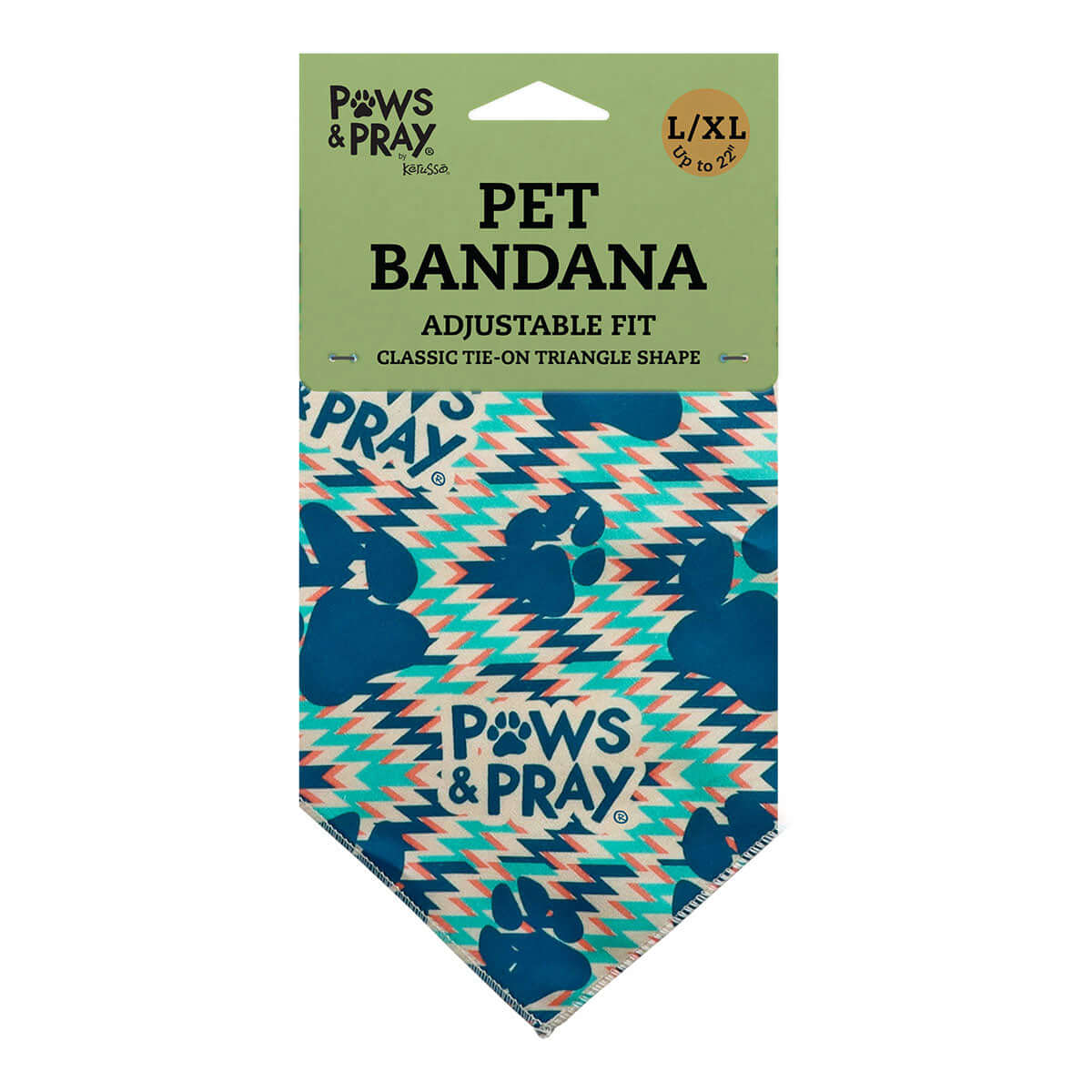 Paws & Pray Paws Pet Bandana