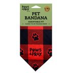 Paws & Pray Be Strong And Courageous Pet Bandana