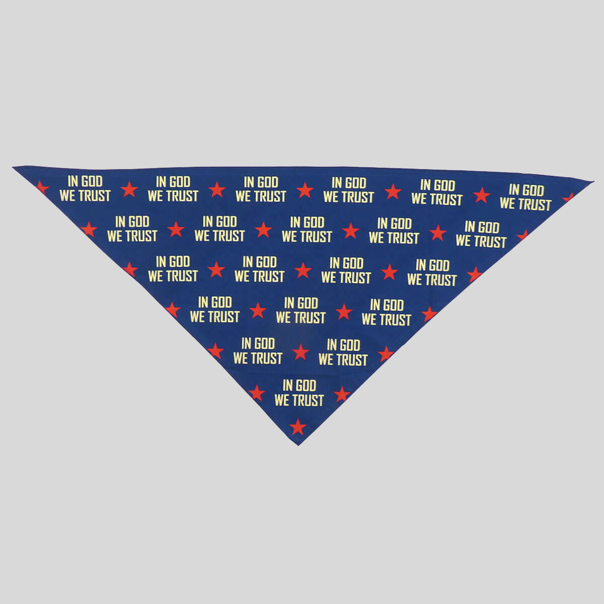 Paws & Pray In God We Trust Pet Bandana Main image